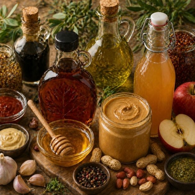 Oils, Syrups & Nut Butters