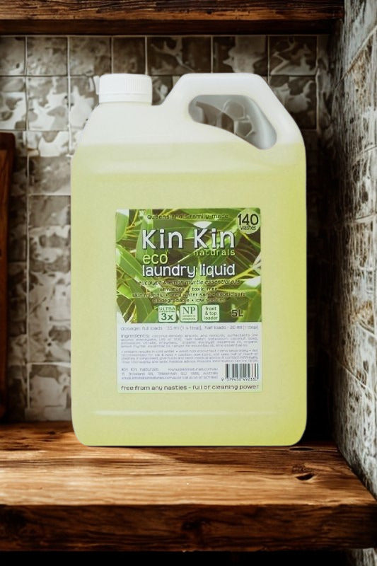 Kin Kin Laundry liquid – Eucalypt & Lemon myrtle – 5L