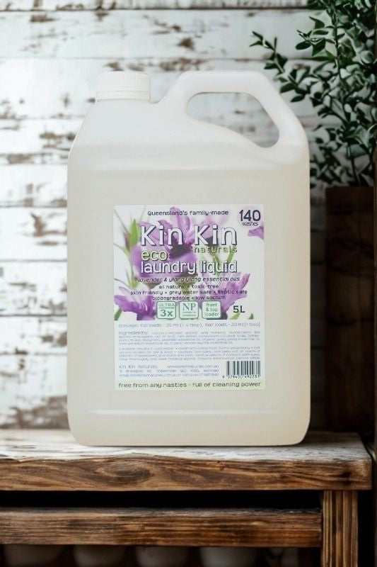 Kin Kin Laundry Liquid – Lavender & Ylang Ylang – 5L