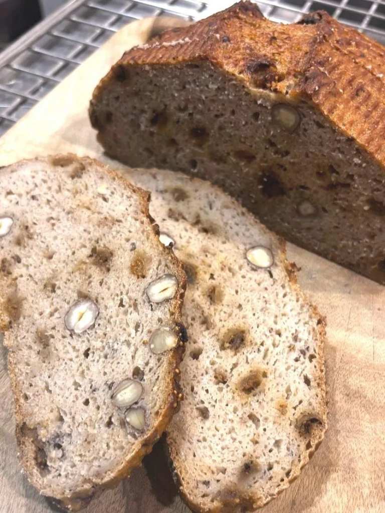 Gluten Free Fig & Hazelnut Sourdough
