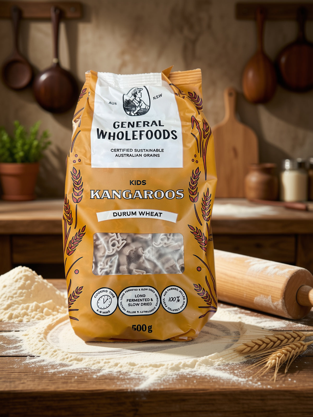 General Wholefoods Kangaroo Pasta