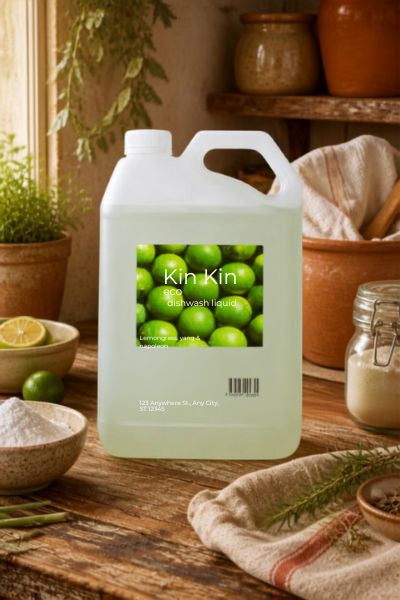 Kin Kin Dish Liquid – Lime & Eucalypt - 5L