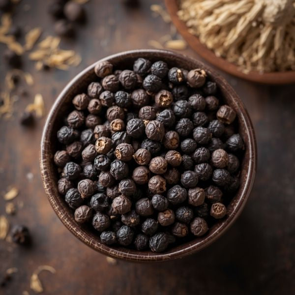 Organic Whole Black Peppercorns