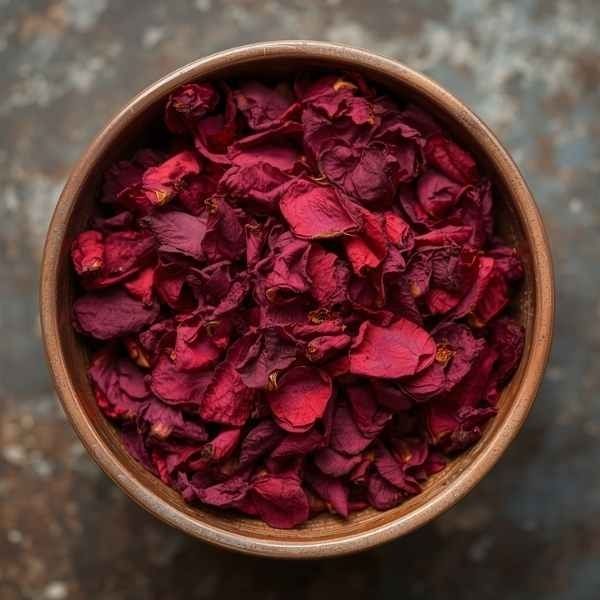 Organic Red Rose Petals