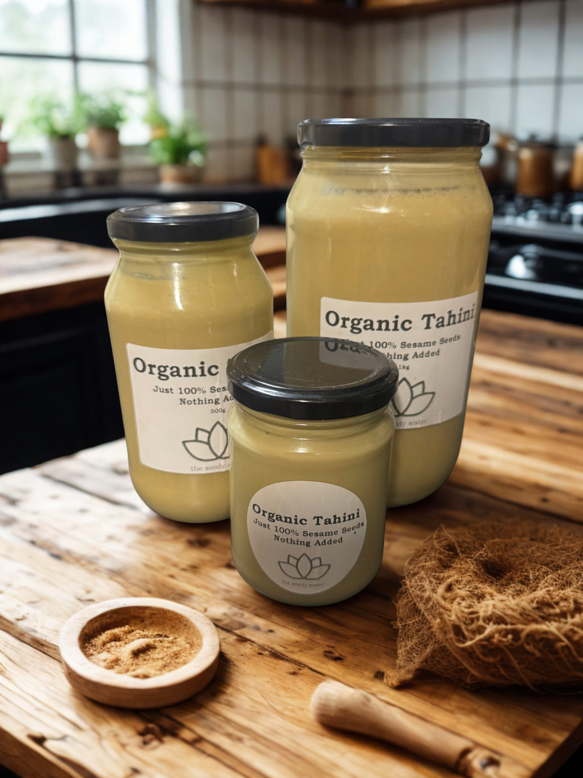 The Seedy Sister Organic Hulled Tahini