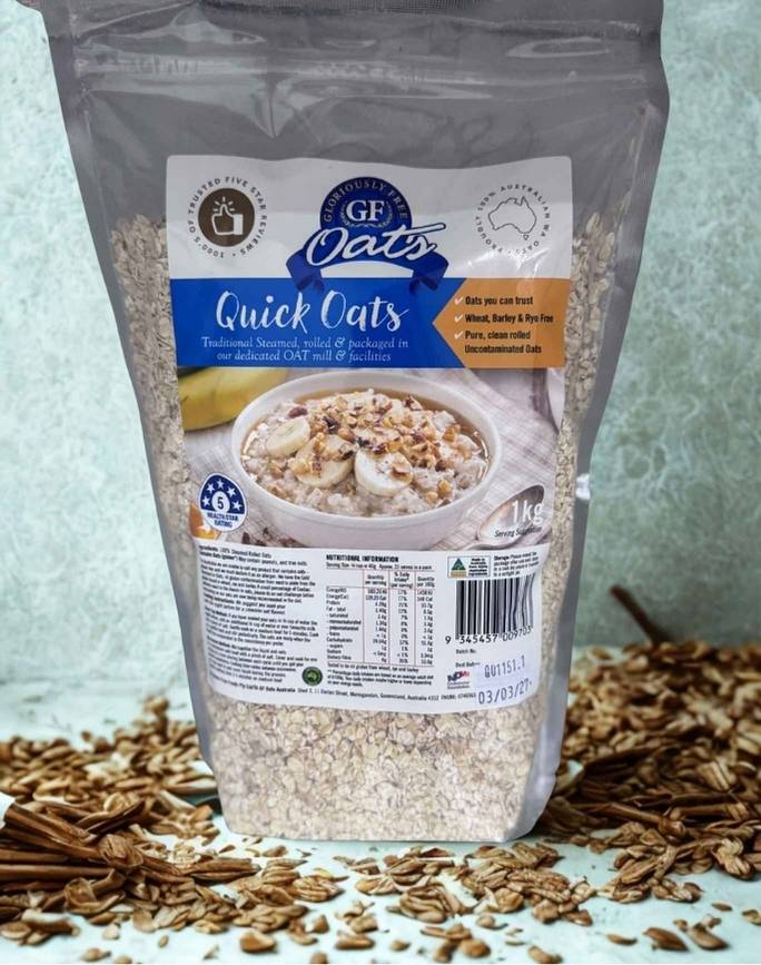 GF Oats – Quick Oats – 500g