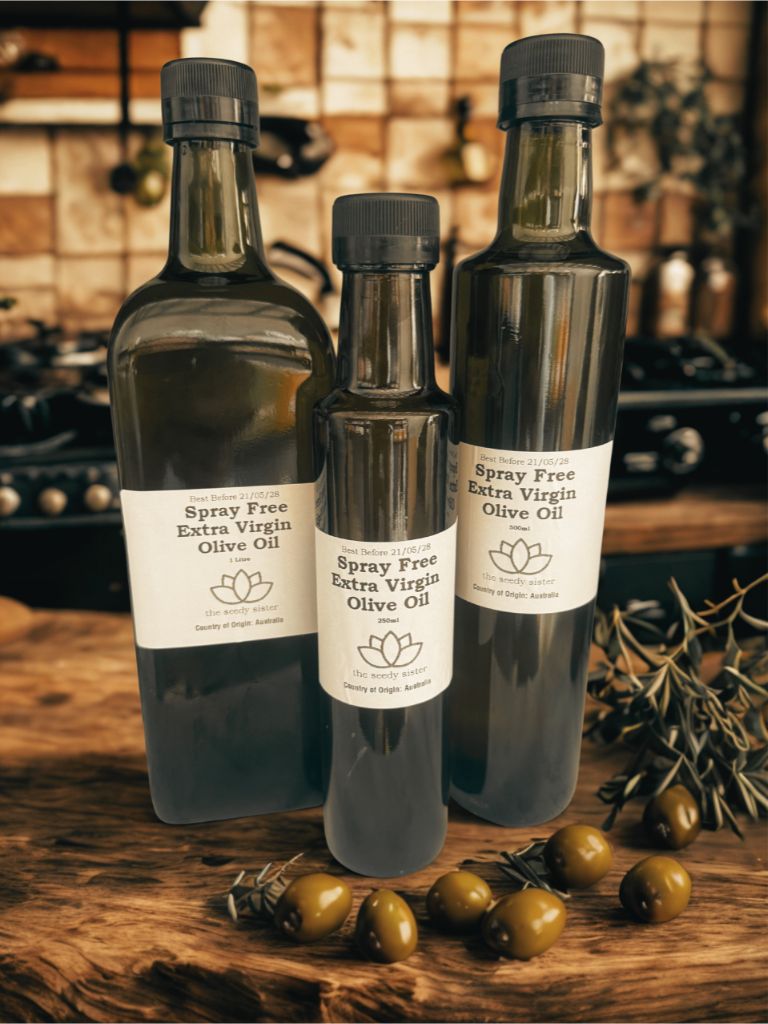 The Seedy Sister Spray Free Extra Virgin Olive Oil